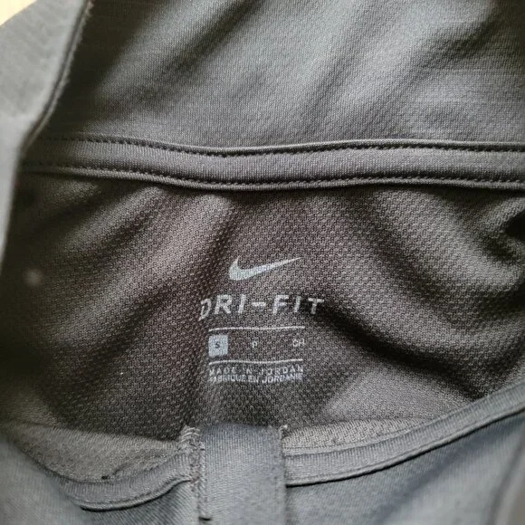 Nike Dri-Fit 1/4 Zip Shirt Men's Small Black - Picture 4 of 4